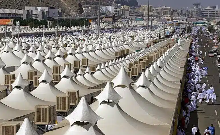 Tente à Mina - Hajj