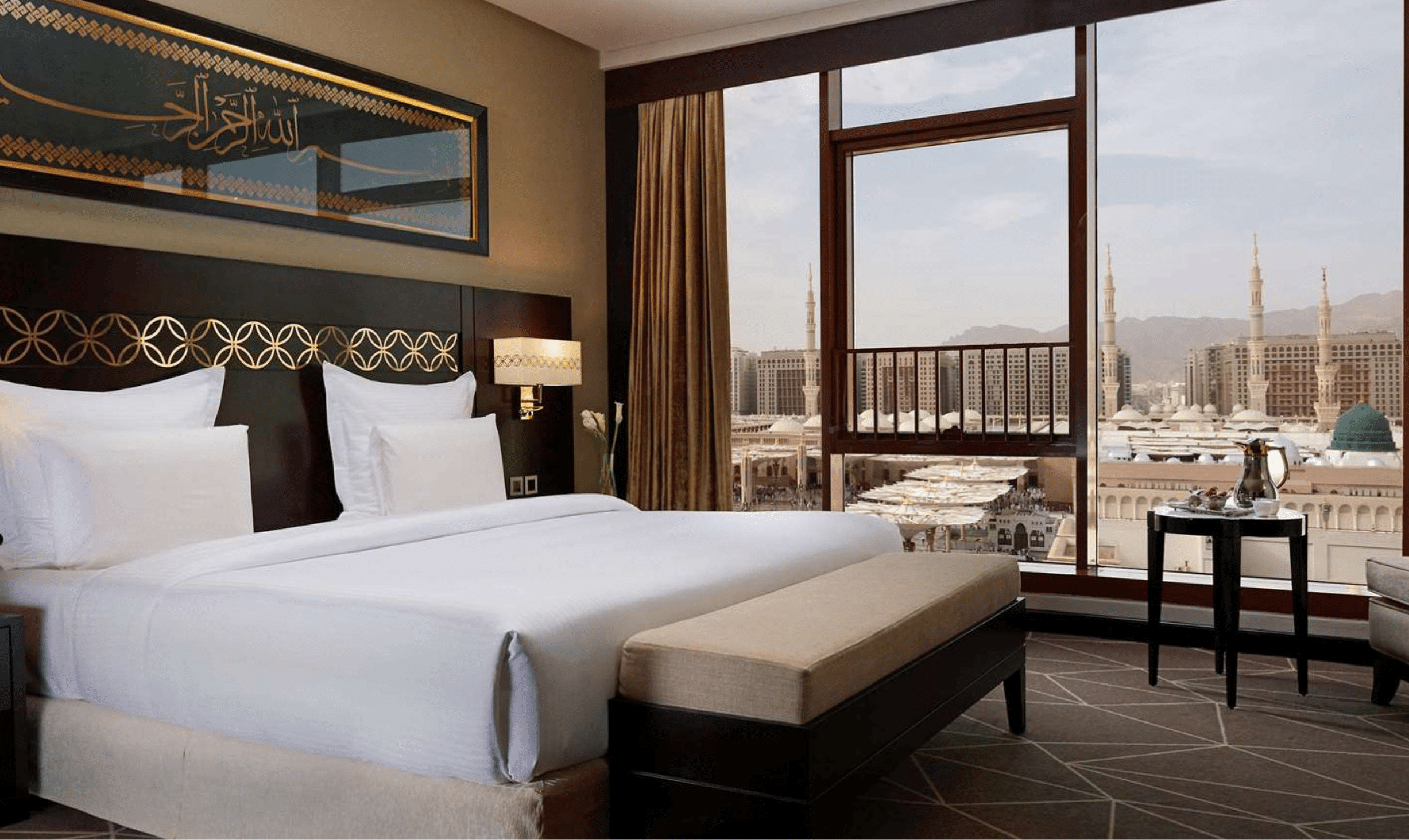 Chambre hotel pullman à médine avec omra privée